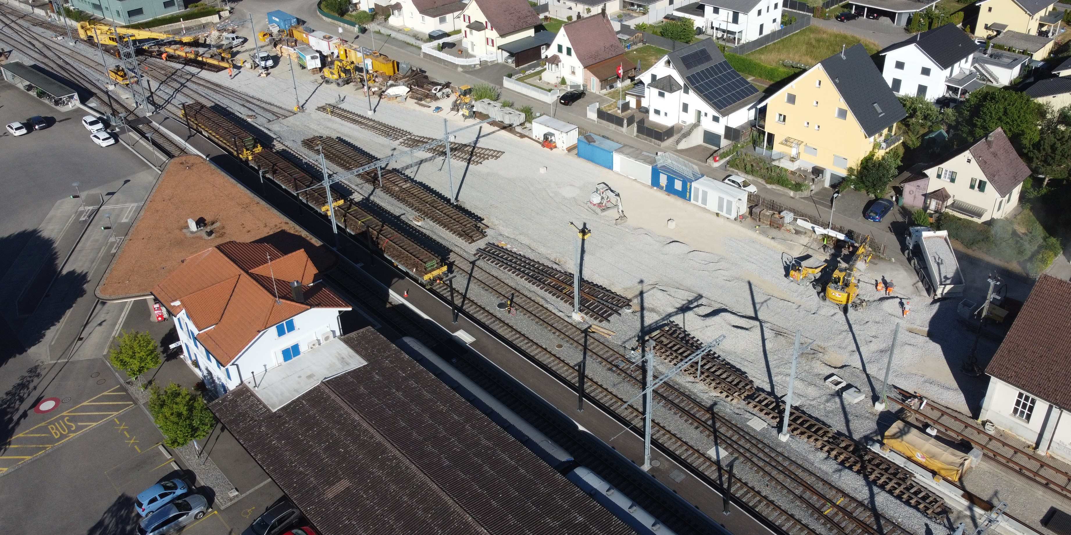 Bauarbeiten am Bahnhof Balsthal bis Ende Juli, Restarbeiten bis Ende August 2026