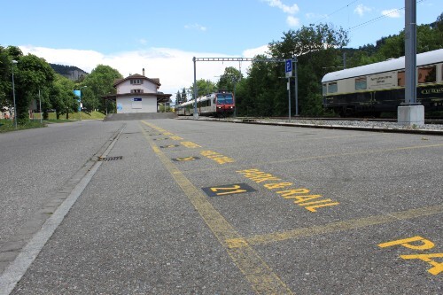 Parkplätze Bahnhof Klus