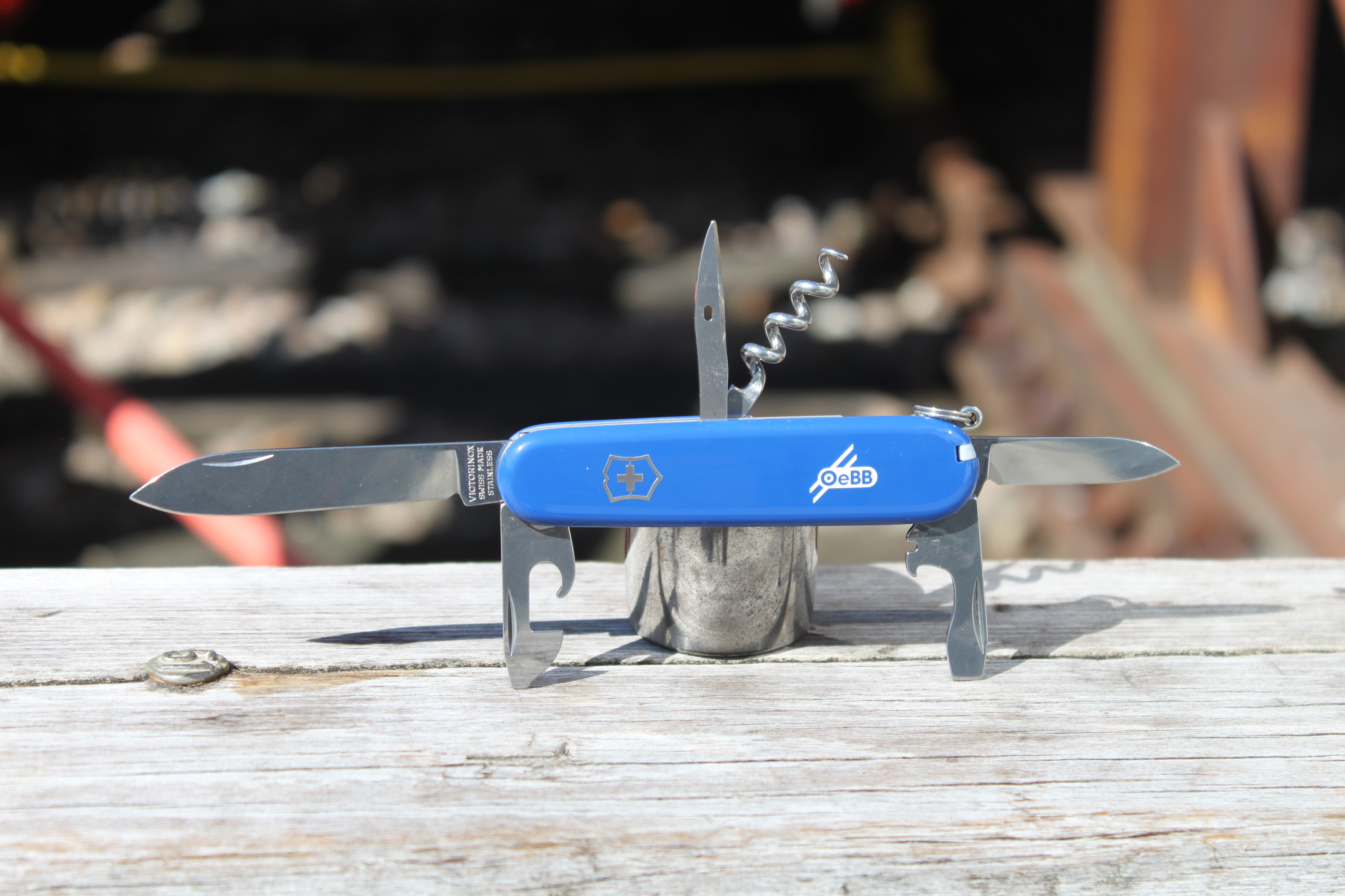 Taschenmesser Victorinox mit OeBB-Logo