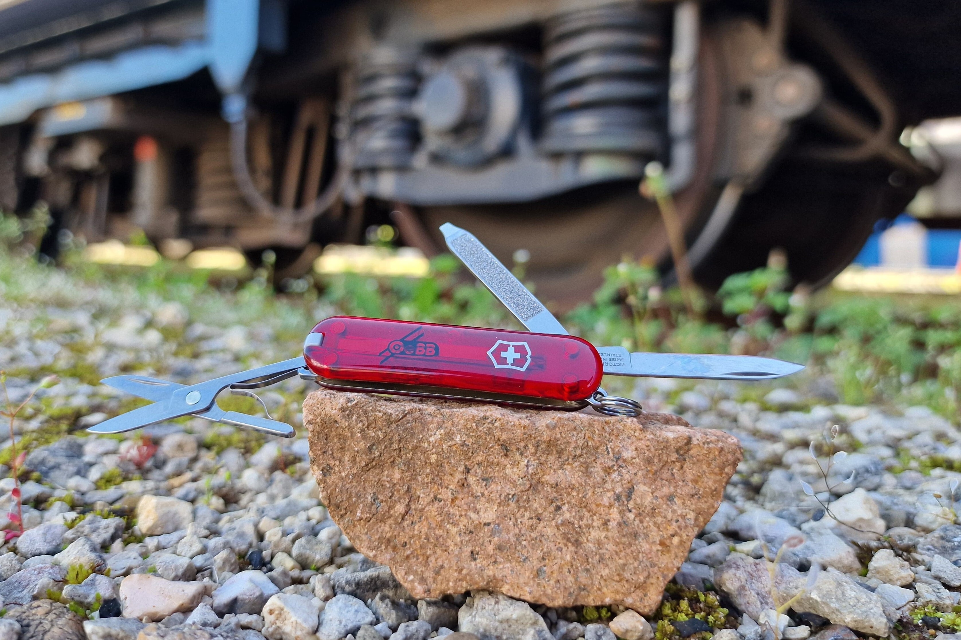 Taschenmesser Victorinox mit OeBB-Logo