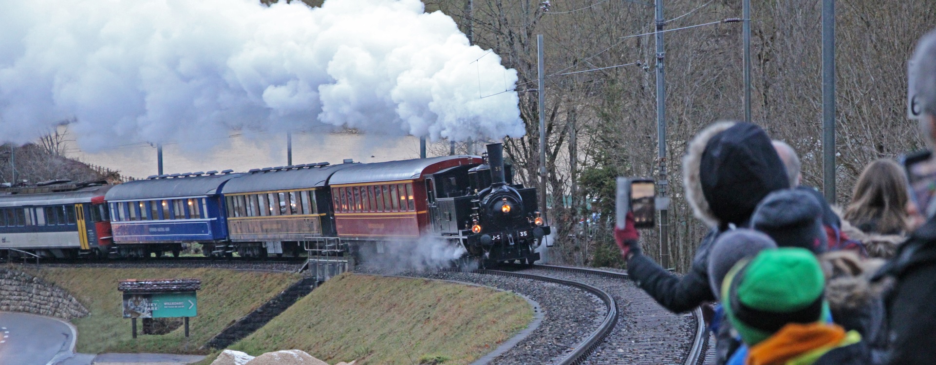 Samichlaus-Dampffahrt nach Huttwil: Sonntag, 30. November 2025