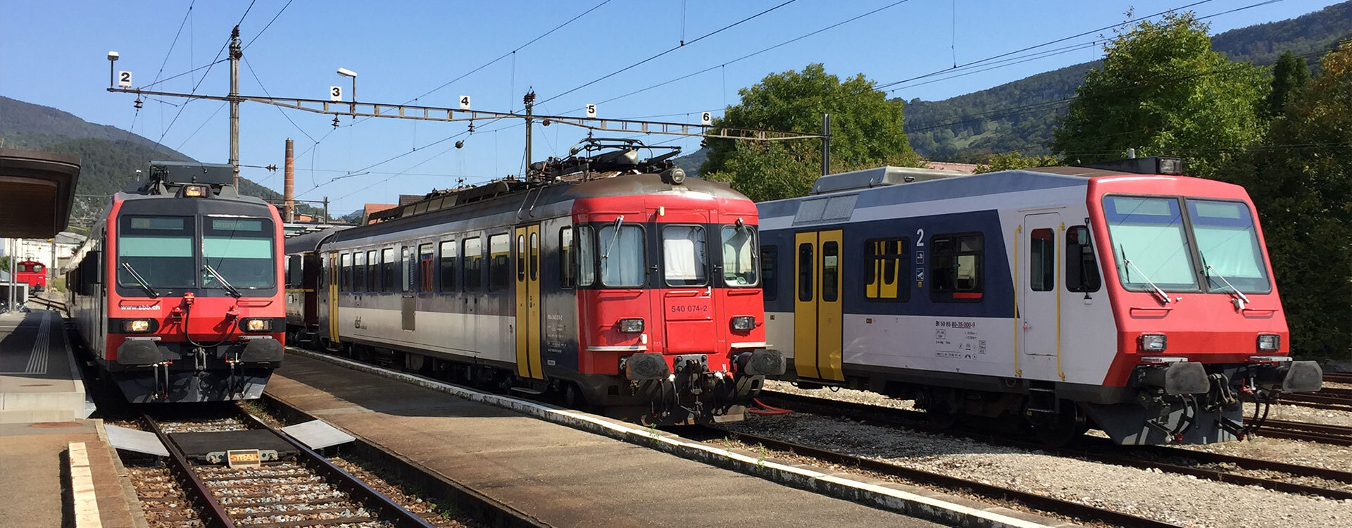 Reisen mit Gepäck - Oensingen-Balsthal-Bahn AG